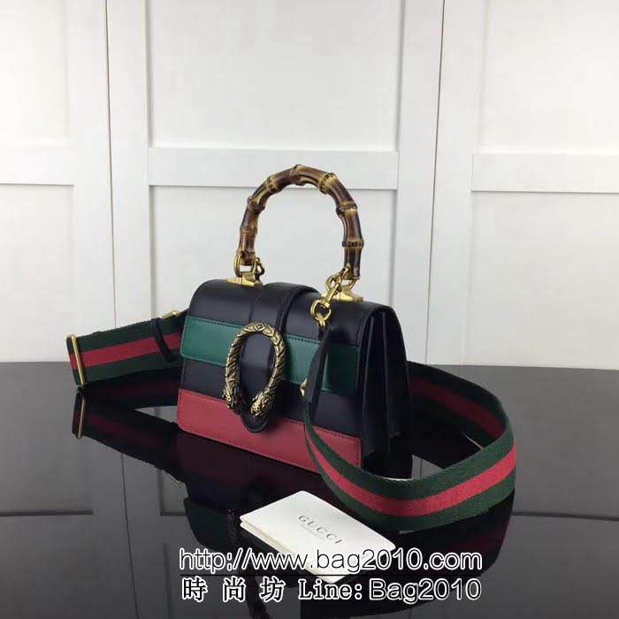 GUCCI古馳原單 新款專櫃品質原單貨實物實拍 523367 克綠紅手提挎包 HY1243